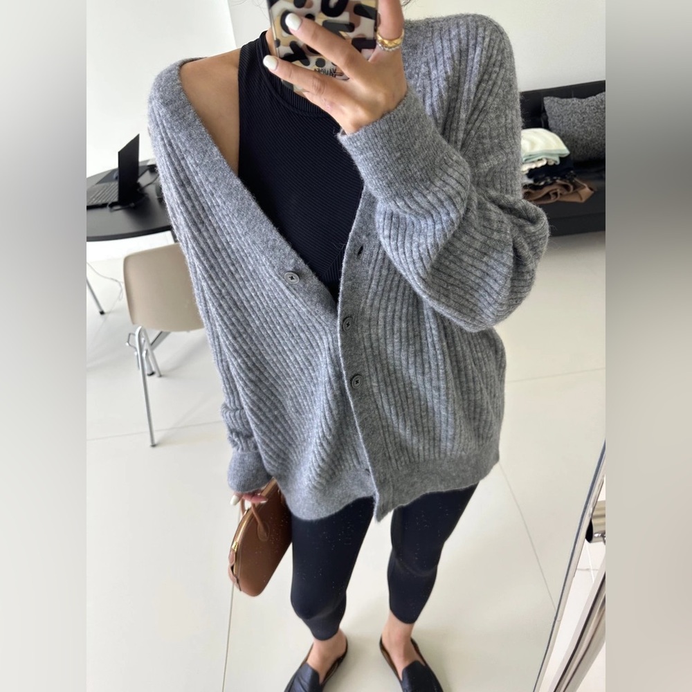 Alexander Wang Alpaca Blend Cozy Loose Cardigan | Size M